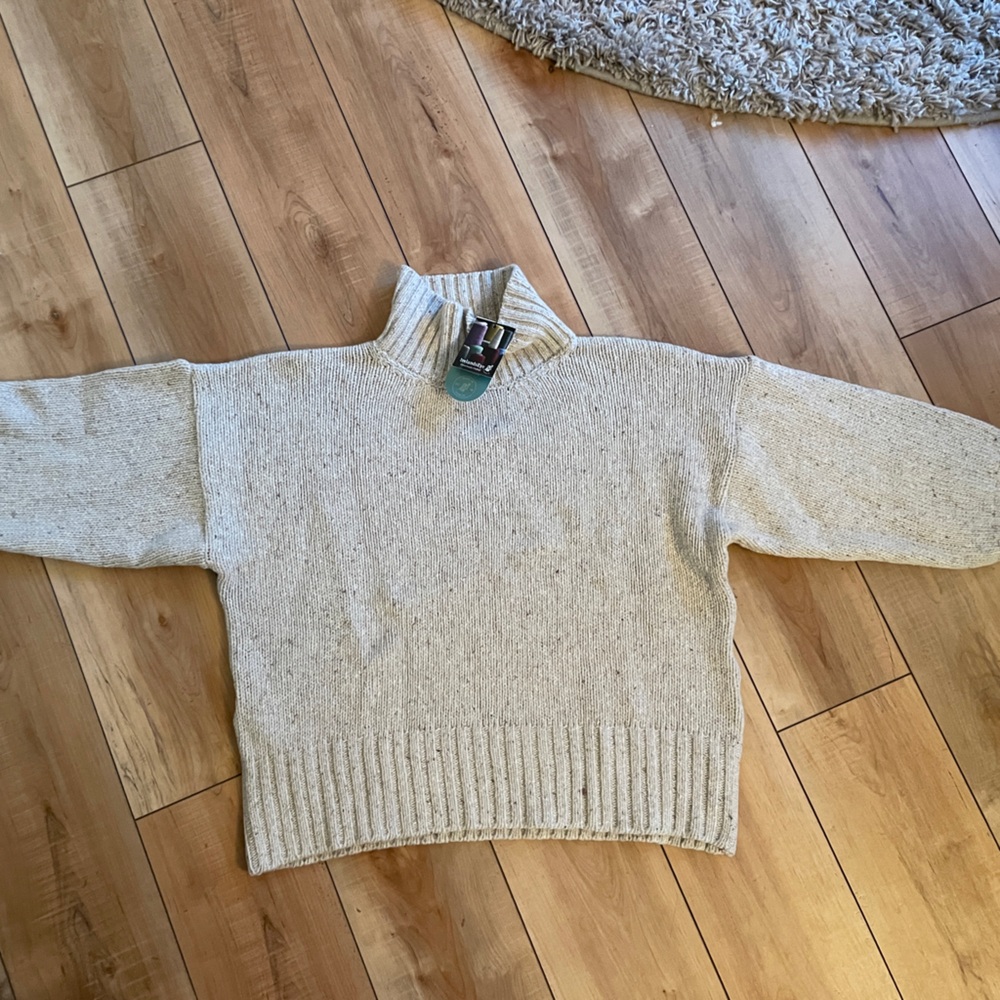 Women's Genuine Irish Wool Sweater from Dublins Sweater Shop